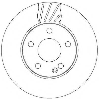 BENDIX 562312B гальмівний диск