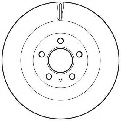 BENDIX 562645BC гальмівний диск