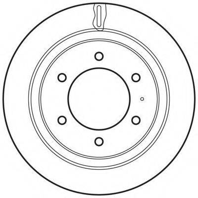 BENDIX 562665BC гальмівний диск