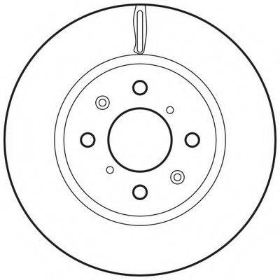 BENDIX 562694BC гальмівний диск