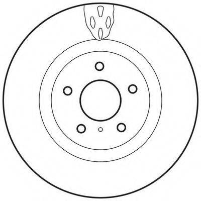 BENDIX 562719BC гальмівний диск