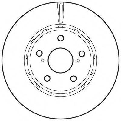 BENDIX 562729BC гальмівний диск