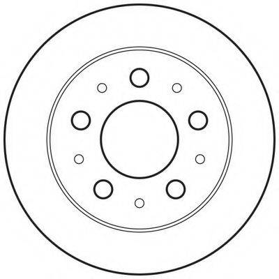 BENDIX 562753BC гальмівний диск