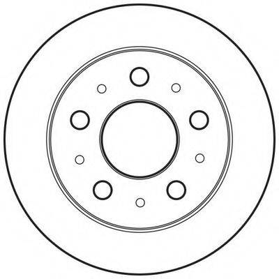 BENDIX 562757BC гальмівний диск