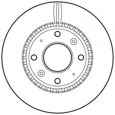 BENDIX 562794BC гальмівний диск