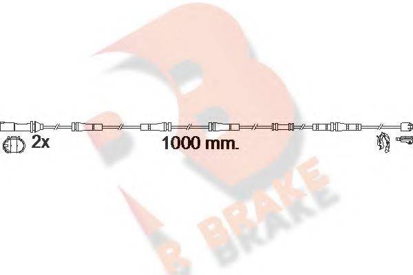 R BRAKE 610617RB Сигналізатор, знос гальмівних колодок