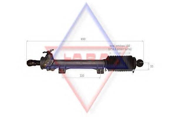 LA.R.A. 300023 Рульовий механізм