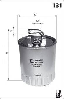 LUCAS FILTERS LFDF134 Паливний фільтр