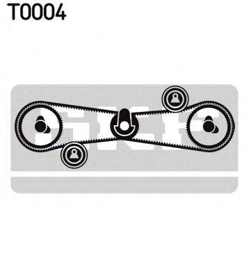 SKF VKMA02500 Комплект ременя ГРМ