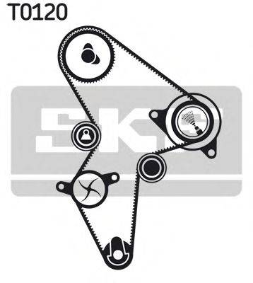 SKF VKMA03122 Комплект ременя ГРМ