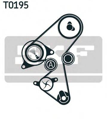 SKF VKMC03316 Водяний насос + комплект зубчастого ременя