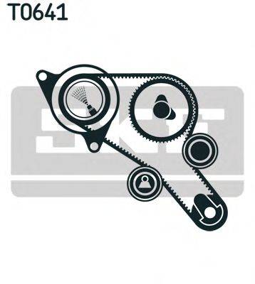 SKF VKMA07406 Комплект ременя ГРМ