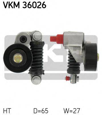 SKF VKM36026 Натяжний ролик, полікліновий ремінь