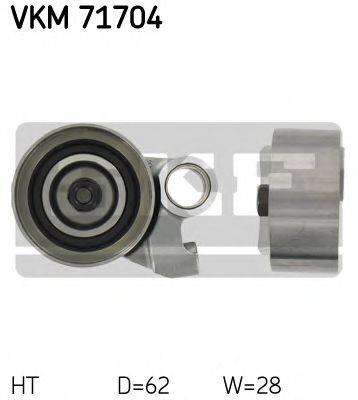 SKF VKM71704 Натяжний ролик, ремінь ГРМ