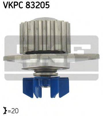 SKF VKPC83205 Водяний насос