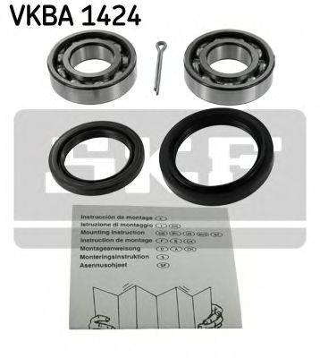 SKF VKBA1424 Комплект підшипника маточини колеса