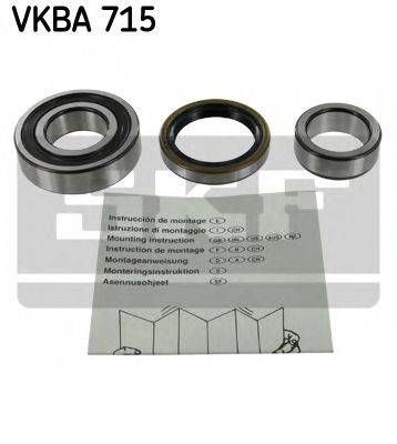 SKF VKBA715 Комплект підшипника маточини колеса