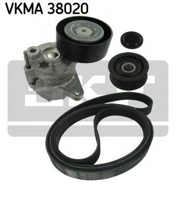 SKF VKMA38020 Полікліновий ремінний комплект