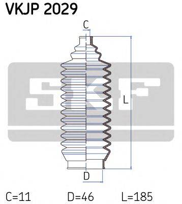 SKF VKJP2029 Комплект пильника, рульове керування