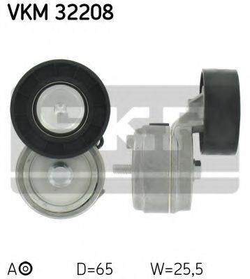 SKF VKM32208 Натяжний ролик, полікліновий ремінь