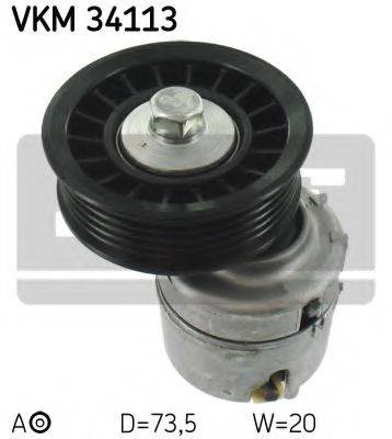 SKF VKM34113 Натяжний ролик, полікліновий ремінь