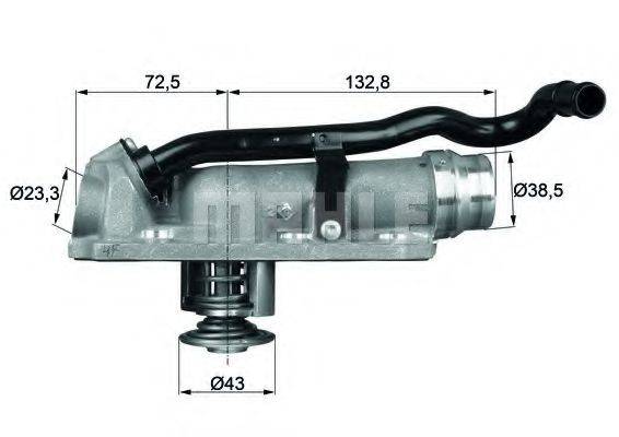 BEHR TM9105 Термостат, охолоджуюча рідина