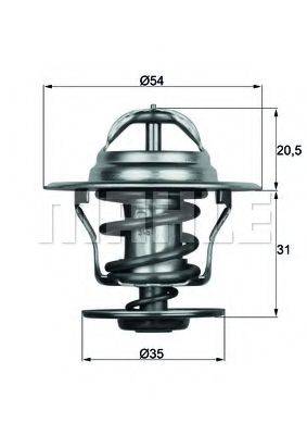 BEHR TX1587D Термостат, охолоджуюча рідина