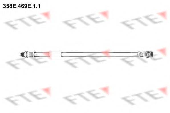 FTE 358E469E11 Гальмівний шланг