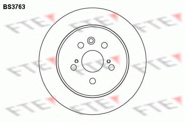 FTE BS3763 гальмівний диск