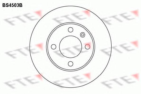 FTE BS4503B гальмівний диск