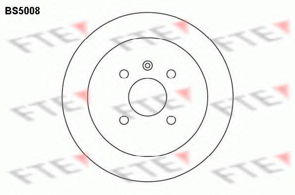FTE BS5008 гальмівний диск