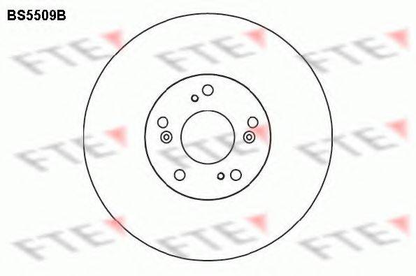 FTE BS5509B гальмівний диск
