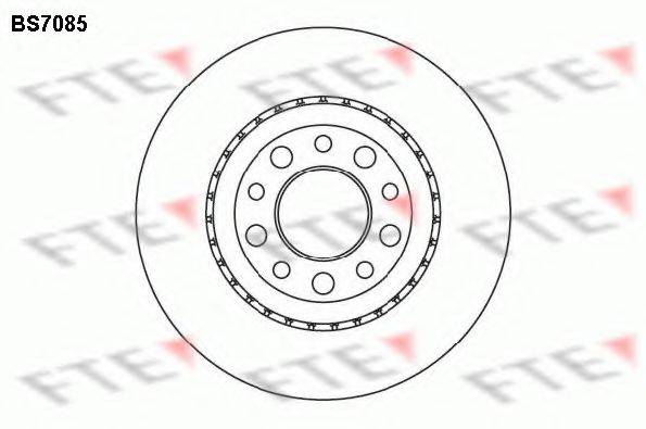 FTE BS7085 гальмівний диск