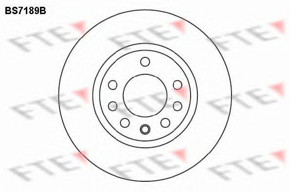 FTE BS7189B гальмівний диск
