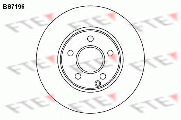 FTE BS7196 гальмівний диск