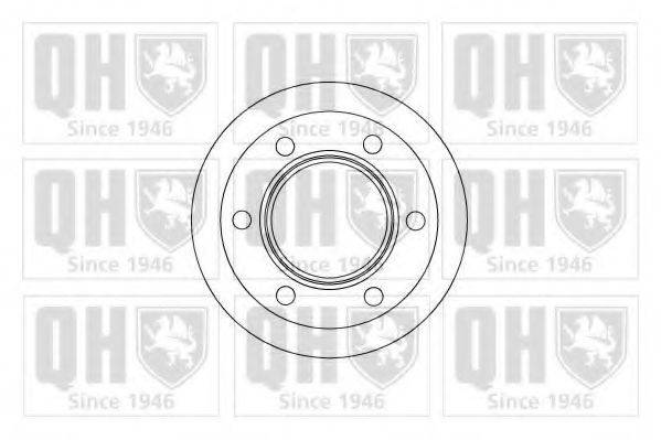 QUINTON HAZELL BDC4311 гальмівний диск