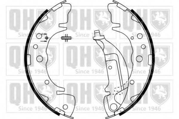 QUINTON HAZELL BS1142 Комплект гальмівних колодок