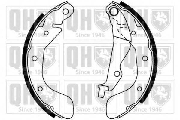 QUINTON HAZELL BS1169 Комплект гальмівних колодок
