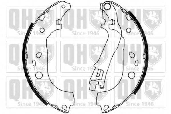 QUINTON HAZELL BS1170 Комплект гальмівних колодок
