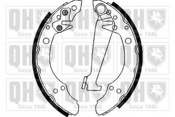 QUINTON HAZELL BS836 Комплект гальмівних колодок