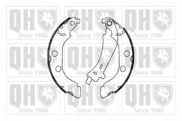 QUINTON HAZELL BS962 Комплект гальмівних колодок