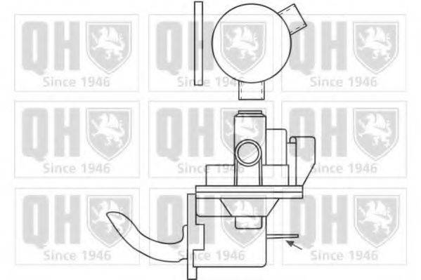 QUINTON HAZELL QFP163 Паливний насос