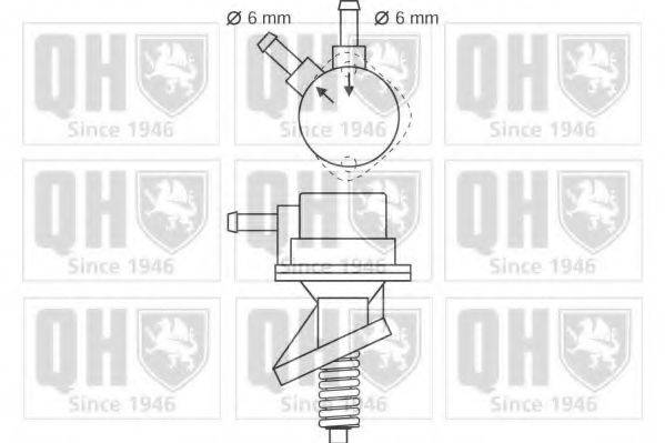 QUINTON HAZELL QFP17 Паливний насос