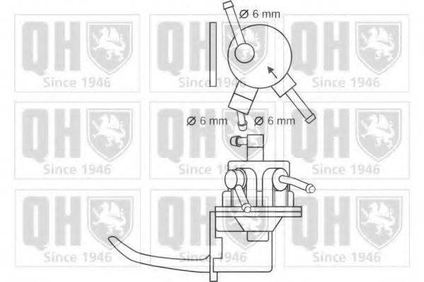 QUINTON HAZELL QFP263 Паливний насос