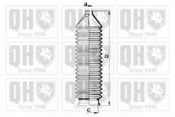 QUINTON HAZELL QG1087 Комплект пильника, рульове керування