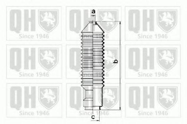 QUINTON HAZELL QG1157 Комплект пильника, рульове керування