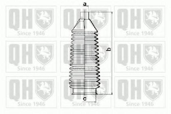 QUINTON HAZELL QG1159 Комплект пильника, рульове керування