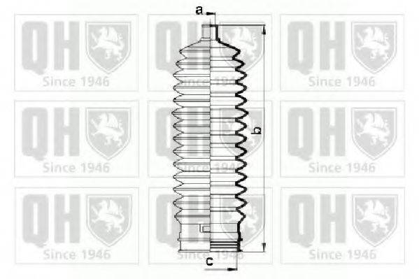 QUINTON HAZELL QG1446 Комплект пильника, рульове керування