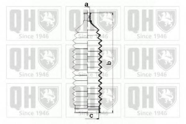 QUINTON HAZELL QG1505 Комплект пильника, рульове керування