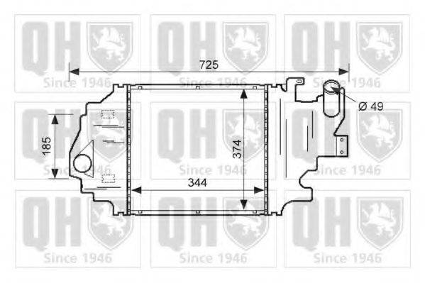 QUINTON HAZELL QIC120 Інтеркулер